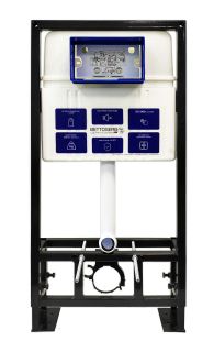 SET Инсталляция Sava Free Standing+клавиша смыва DUO хром матовый/хром глянец